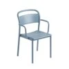 Muuto | Linear Steel Armchair | Pale Blue