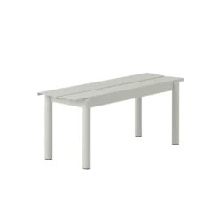Muuto | Linear Steel Bench | Grey 110cm