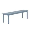 Muuto | Linear Steel Bench | Pale Blue 170cm