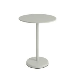 Muuto | Linear Steel Cafe Table Round | Grey 70x95cm