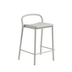 Muuto | Linear Steel Counter Stool | Grey 65cm