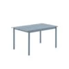 Muuto | Linear Steel Table | Pale Blue 140x75cm