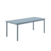 Muuto | Linear Steel Table | Pale Blue 200x75cm