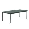 Muuto | Linear Steel Table | Dark Green 220x90cm
