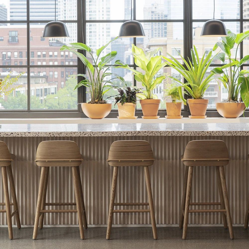 Muuto | Nerd Counter Stool | 65cm Black - Image 2