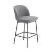 Muuto | Oslo Counter Stool 65cm | Hallingdal 0116 + Black Leg