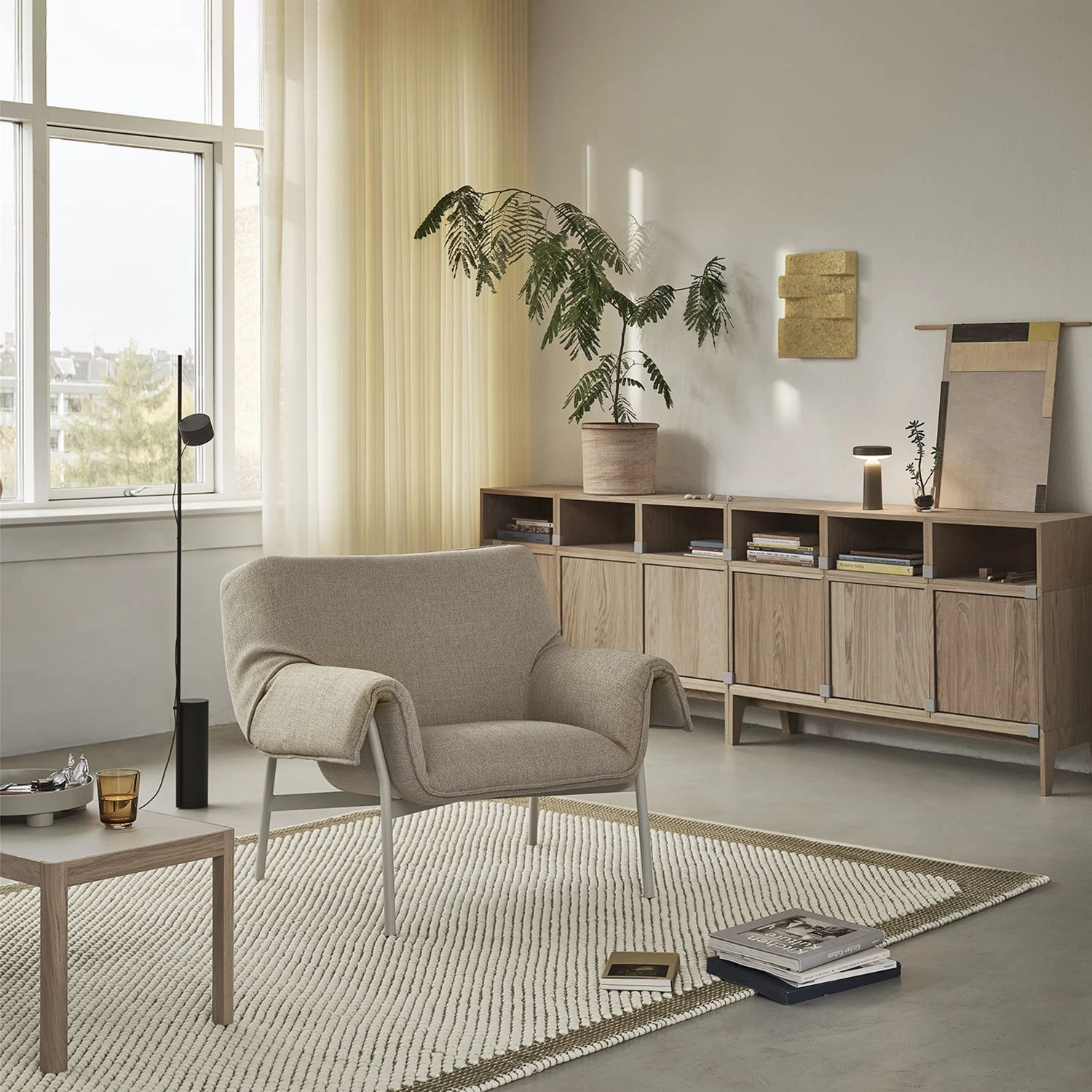 Muuto | Pebble Wool Rug | Brown Green 200x300cm - Image 2