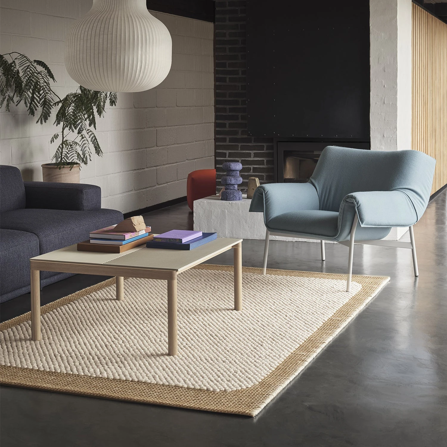 Muuto | Pebble Wool Rug | Burnt Orange 170x240cm - Image 2