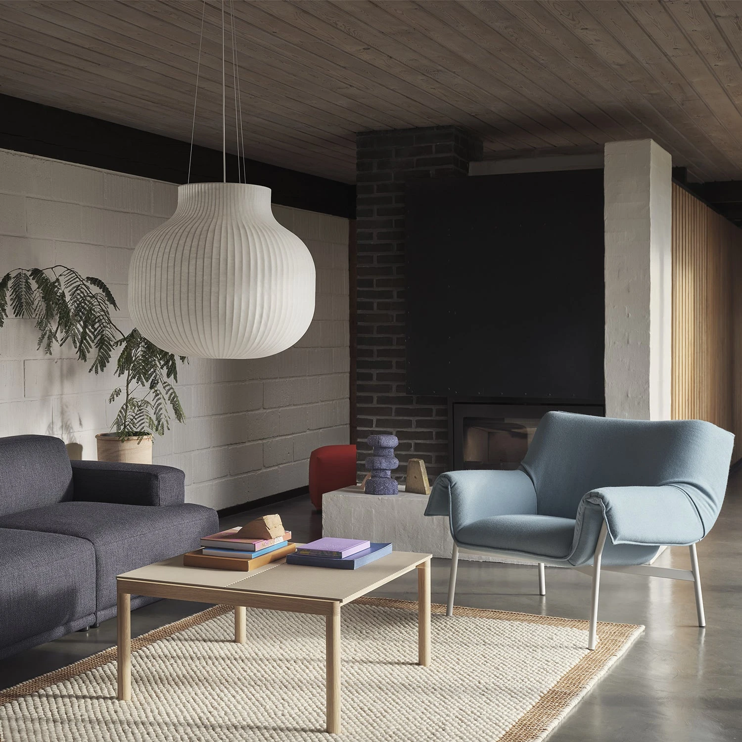 Muuto | Pebble Wool Rug | Burnt Orange 170x240cm - Image 8