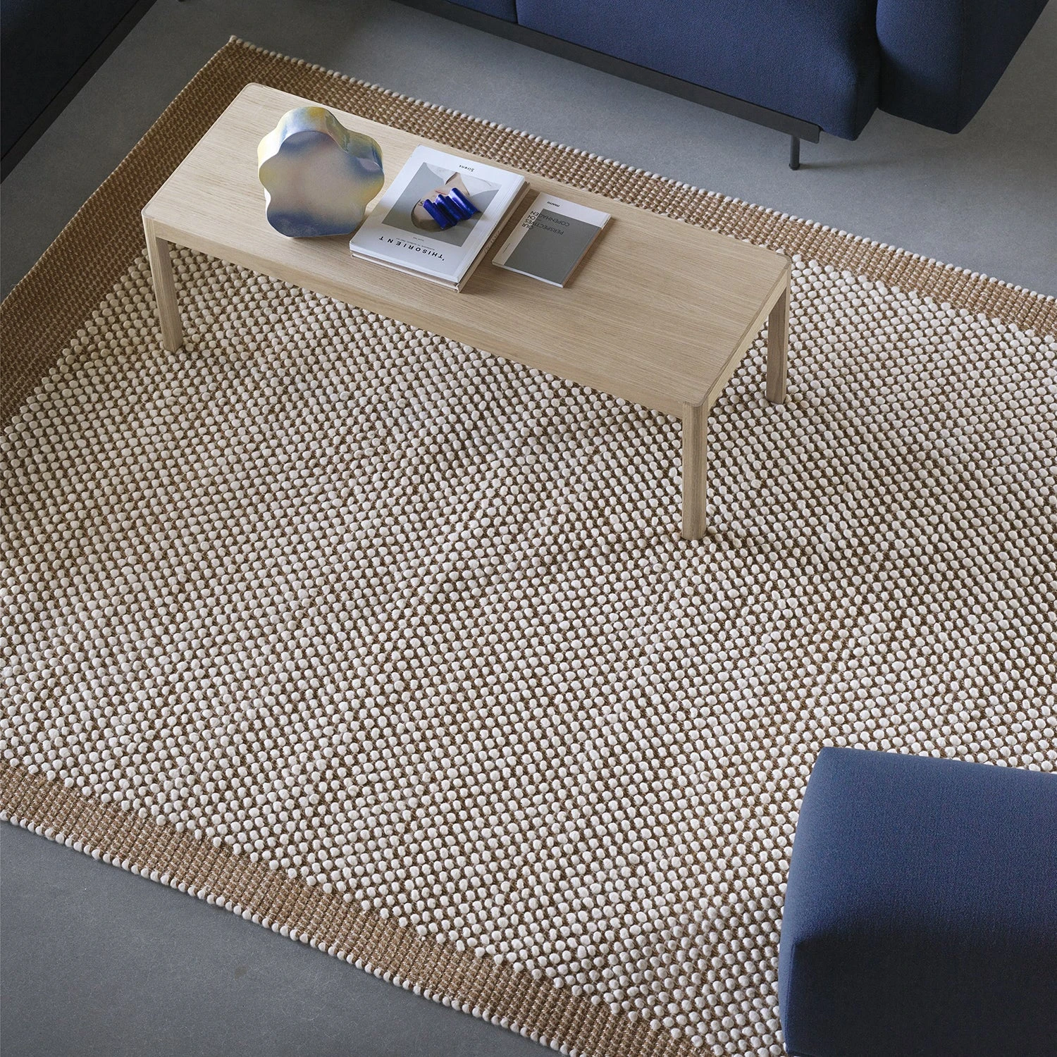 Muuto | Pebble Wool Rug | Burnt Orange 200x300cm - Image 7