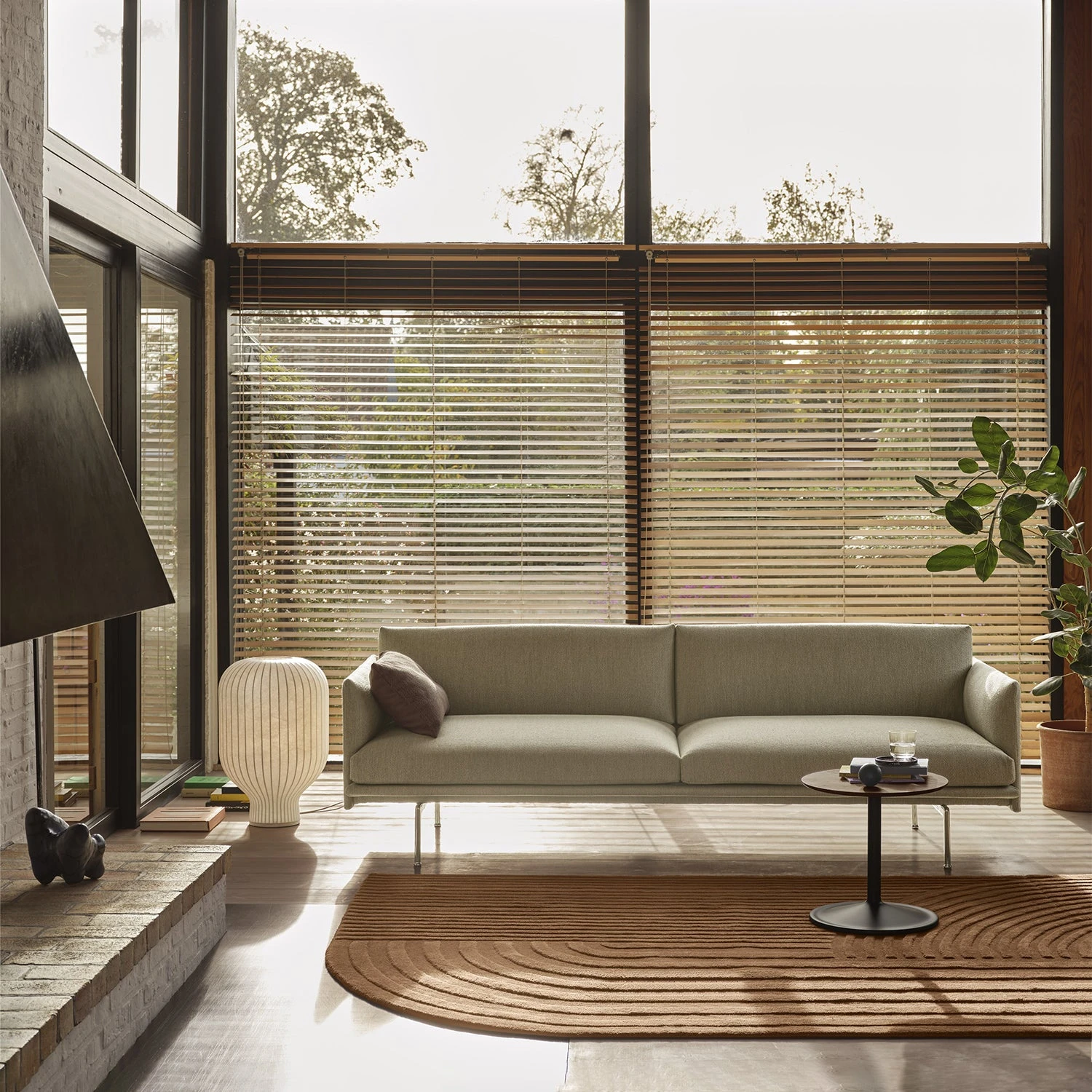 Muuto | Relevo Rug | Burnt Orange 200x300cm - Image 4