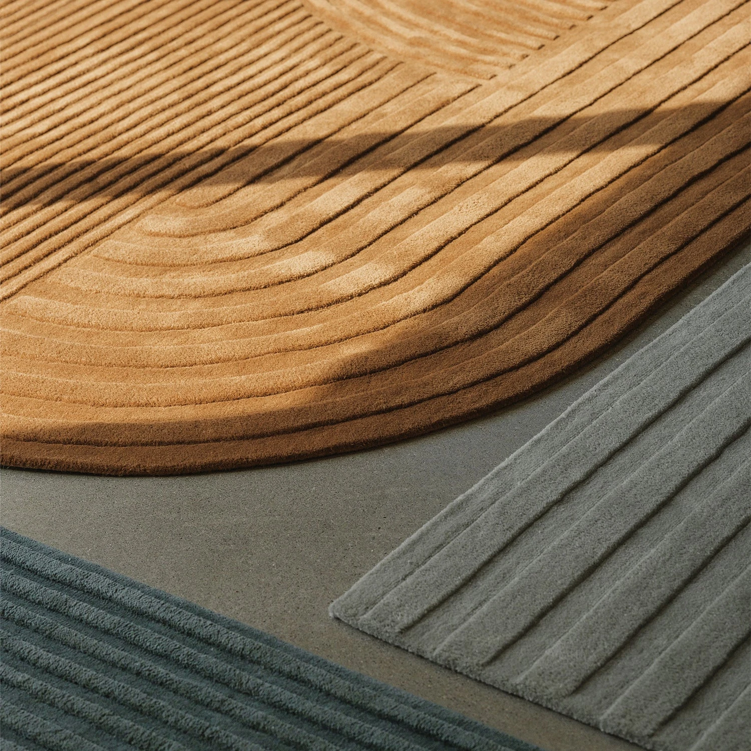 Muuto | Relevo Rug | Burnt Orange 200x300cm - Image 8