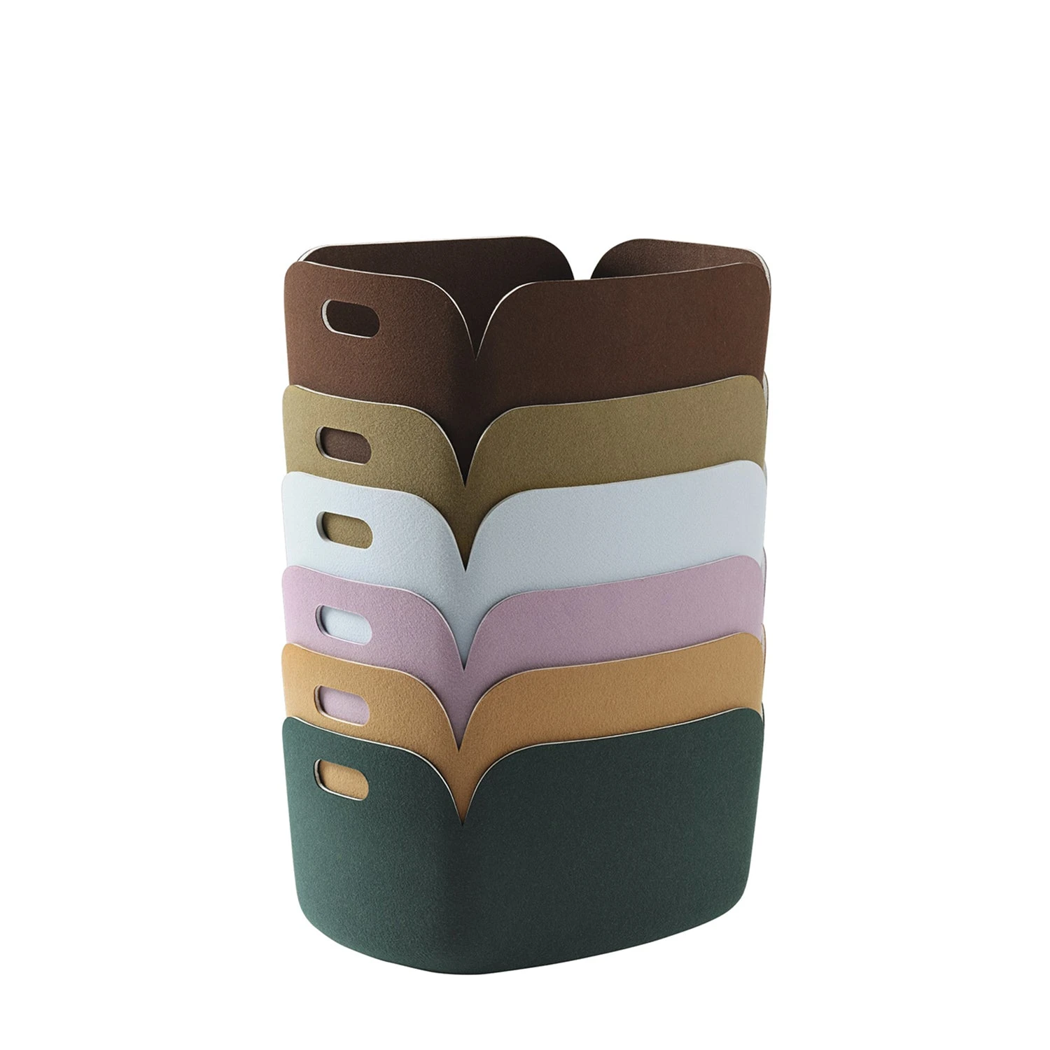 Muuto | Restore Basket 48cm | Brown Green - Image 4