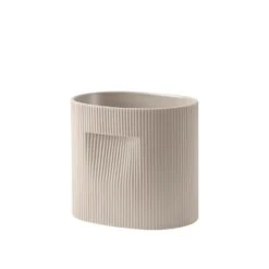 Muuto | Ridge Planter | Beige 24cm