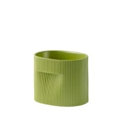 Muuto | Ridge Planter | Moss Green 15cm