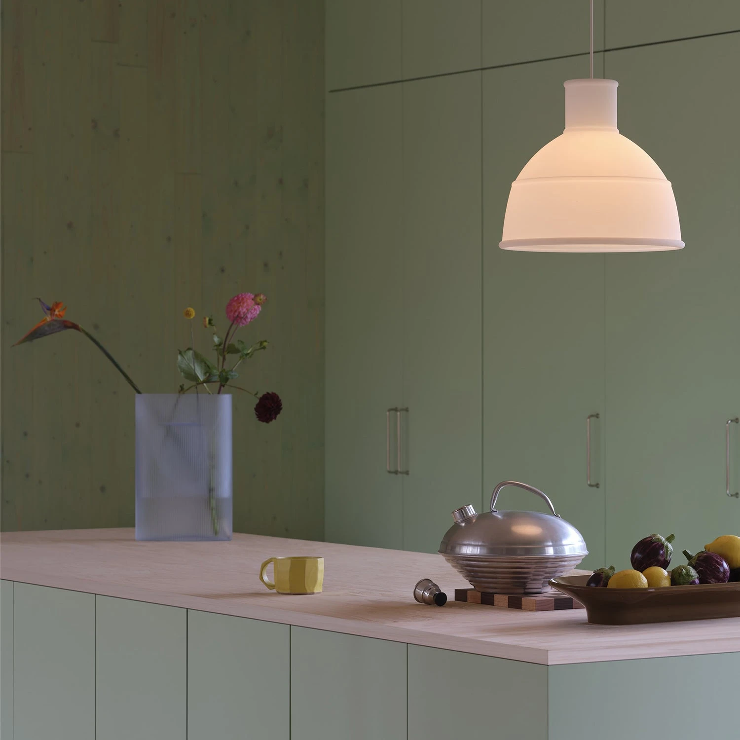 Muuto | Ridge Vase | Light Blue 35cm - Image 5