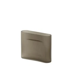 Muuto | Ridge Vase | Taupe 16.5cm