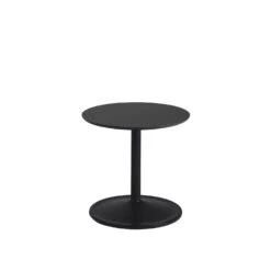 Muuto | Soft Side Table 41x40cm | Black Nanolaminate + Black