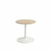 Muuto | Soft Side Table 41x40cm | Solid Oak + Off White - DC