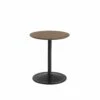 Muuto | Soft Side Table 41x48cm | Solid Smoked Oak + Black ~ DC