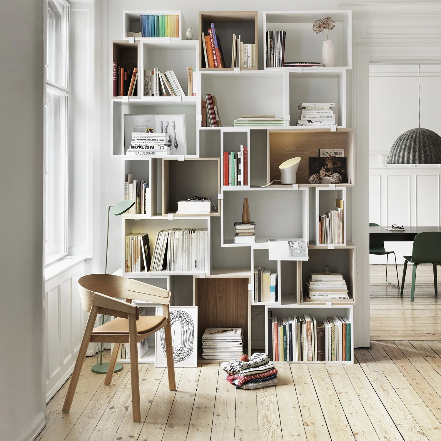 Muuto | Cover Armchair | Oak + Cognac Leather - Image 5