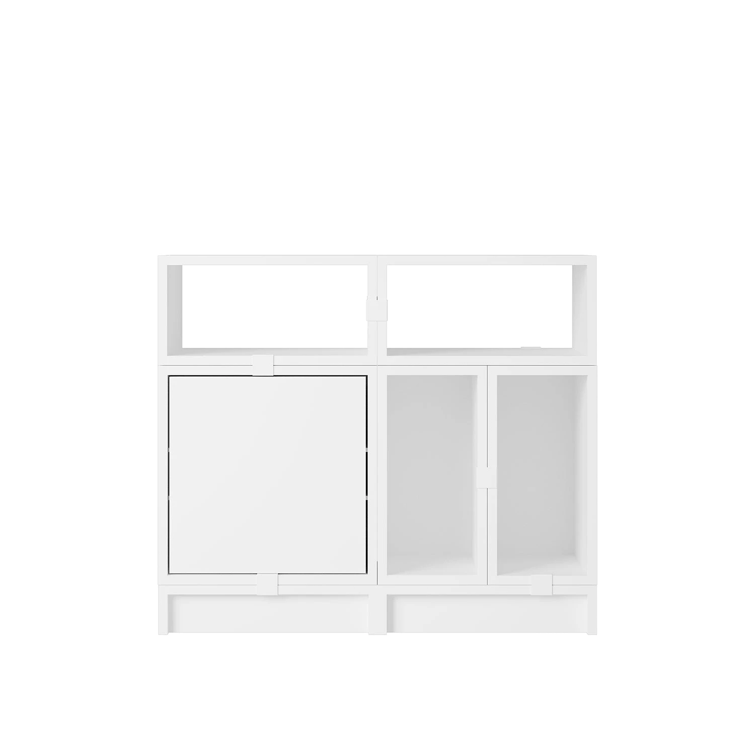 Muuto | Stacked Storage System | Plinth 43.5cm | White - Image 3