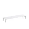 Muuto | Stacked Storage System | Podium With Tube Base 131cm | White + Grey