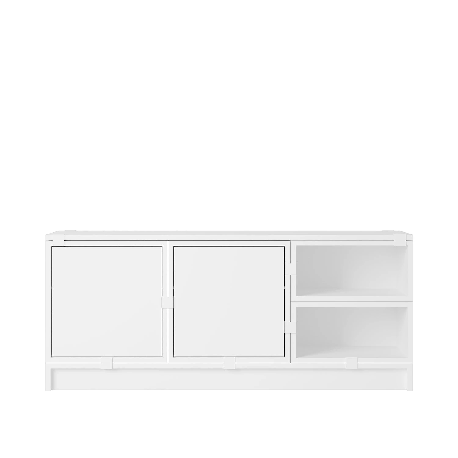 Muuto | Stacked Storage System | Plinth 131cm | White - Image 2