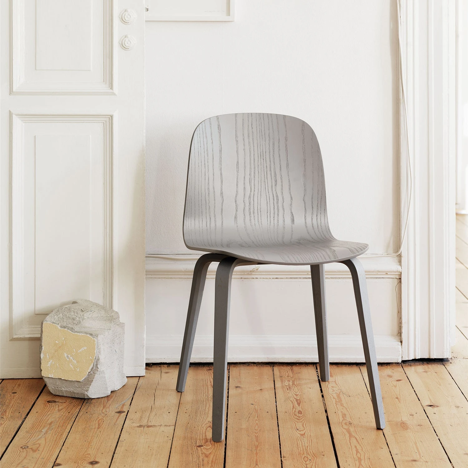 Muuto | Visu Chair | Wood Base | Grey - Image 2