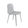 Muuto | Visu Chair | Wood Base | Grey