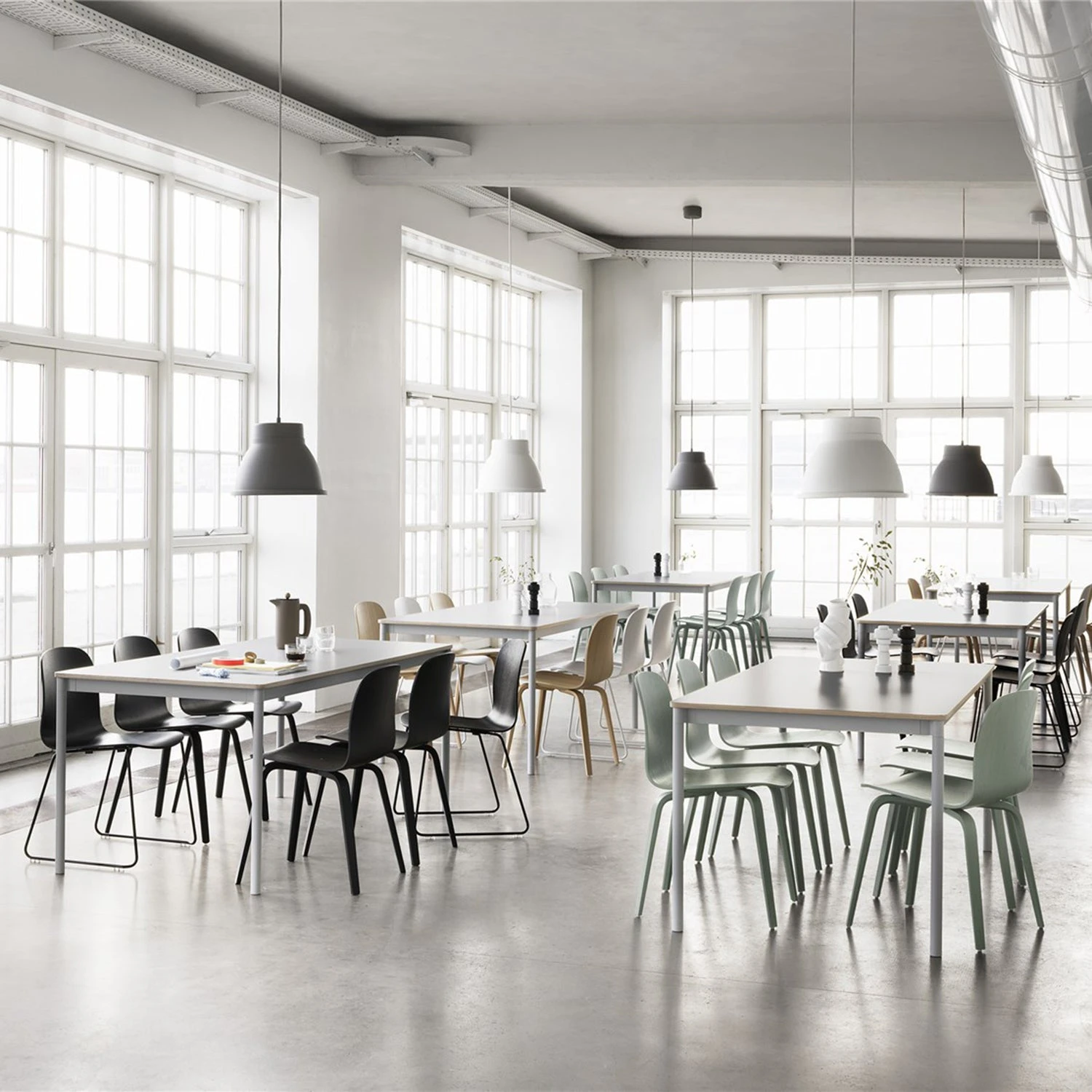 Muuto | Visu Chair | Wood Base | Grey - Image 4