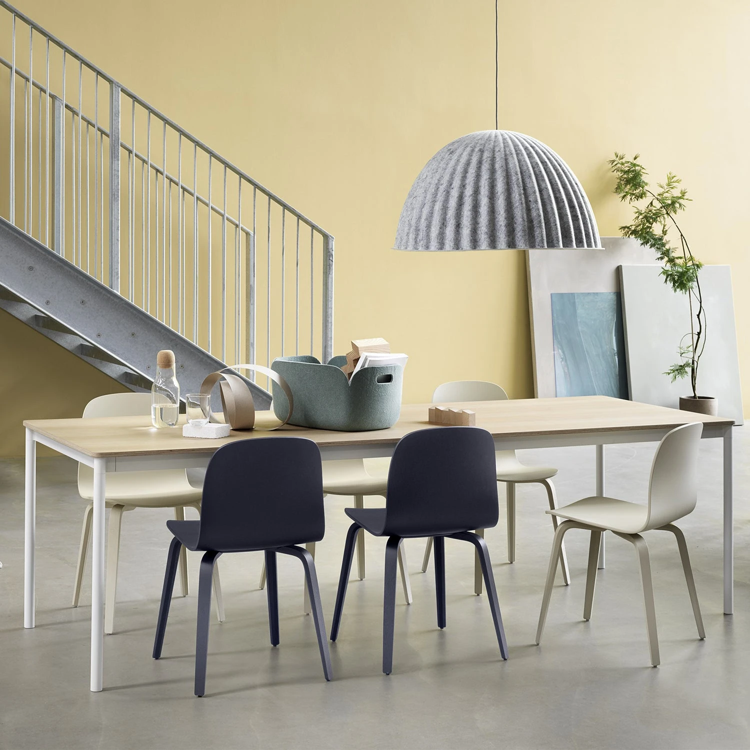 Muuto | Visu Chair | Wood Base | Grey - Image 3